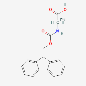 molecular formula C17H15NO4 B1627281 Fmoc-Gly-OH-13C CAS No. 175453-19-7
