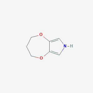 3,4-Dihydro-2H,7H-[1,4]dioxepino[2,3-c]pyrrole