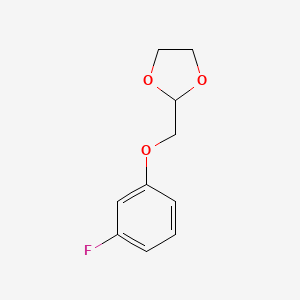2-(3-Fluoro-phenoxymethyl)-[1,3]dioxolane
