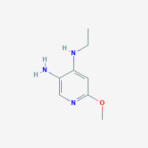molecular formula C8H13N3O B1627301 N4-Ethyl-6-methoxypyridine-3,4-diamine CAS No. 925213-64-5