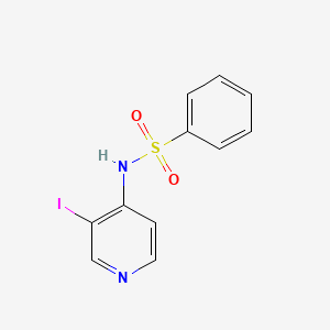 N-(3-Iodopyridin-4-yl)benzenesulfonamide