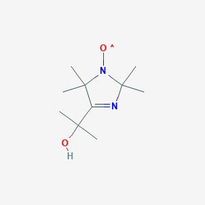 [4-(2-Hydroxypropan-2-yl)-2,2,5,5-tetramethyl-2,5-dihydro-1H-imidazol-1-yl]oxidanyl