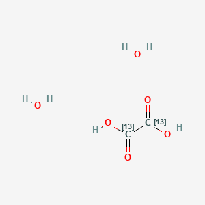 molecular formula C2H6O6 B1627315 Oxalic acid-13C2 dihydrate CAS No. 286367-59-7