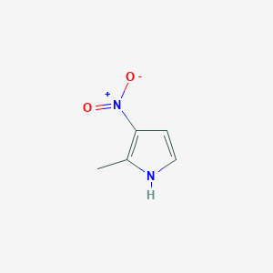 molecular formula C5H6N2O2 B1627342 2-methyl-3-nitro-1H-pyrrole CAS No. 26477-34-9