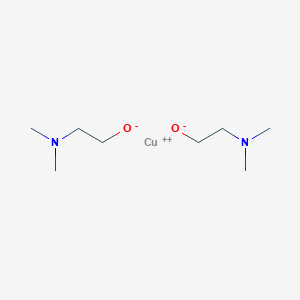 molecular formula C8H20CuN2O2 B1627359 COPPER II DIMETHYLAMINOETHOXIDE CAS No. 41119-18-0