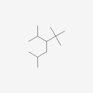 2,2,5-Trimethyl-3-(propan-2-yl)hexane