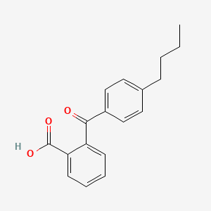 molecular formula C18H18O3 B1627367 2-(4-Butylbenzoyl)benzoic acid CAS No. 59581-78-1