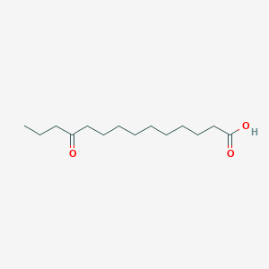 11-Oxotetradecanoic acid