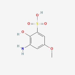 2-Hydroxy-3-amino-5-methoxybenzenesulfonic acid