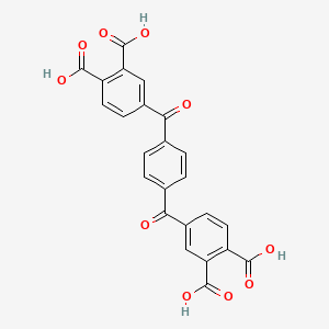4-[4-(3,4-Dicarboxybenzoyl)benzoyl]phthalic acid
