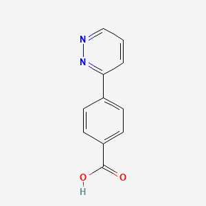 4-(Pyridazin-3-yl)benzoic acid