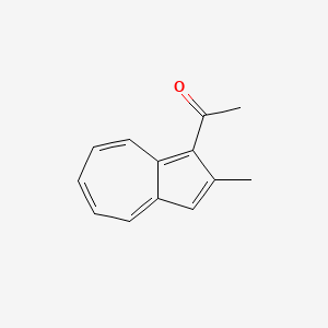 molecular formula C13H12O B1627404 1-(2-Methylazulen-1-yl)ethanone CAS No. 105903-83-1