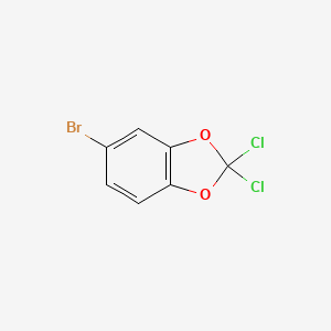 molecular formula C7H3BrCl2O2 B1627407 5-Bromo-2,2-dichlorobenzo[d][1,3]dioxole CAS No. 33070-31-4