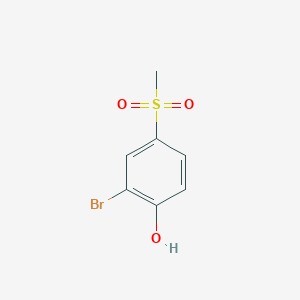 molecular formula C7H7BrO3S B1627411 2-Bromo-4-(methylsulfonyl)phenol CAS No. 20951-43-3