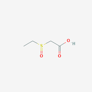 molecular formula C4H8O3S B1627415 2-(Ethanesulfinyl)acetic acid CAS No. 57830-38-3