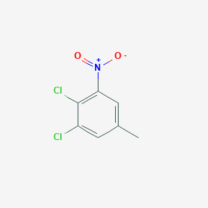 molecular formula C7H5Cl2NO2 B1627421 1,2-Dichloro-5-methyl-3-nitrobenzene CAS No. 13711-25-6
