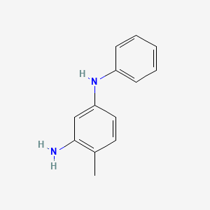 molecular formula C13H14N2 B1627422 4-Methyl-N~1~-phenylbenzene-1,3-diamine CAS No. 6406-71-9