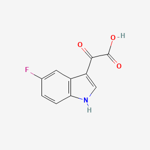 2-(5-Fluoro-3-indolyl)-2-oxoacetic Acid