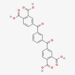 molecular formula C24H14O10 B1627431 3,3',4,4'-Isophthaloydiphthalic acid CAS No. 23646-80-2