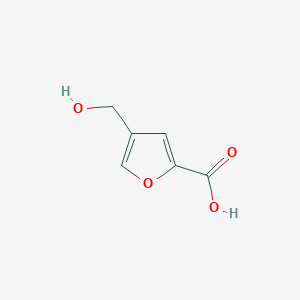 molecular formula C6H6O4 B1627439 4-(Hydroxymethyl)furan-2-carboxylic acid CAS No. 736182-84-6