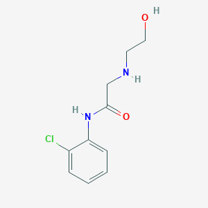 2-(2-Hydroxyethylamino)-N-(2-chlorophenyl)acetamide