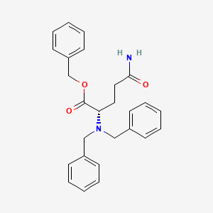 (S)-Benzyl 5-amino-2-(dibenzylamino)-5-oxopentanoate