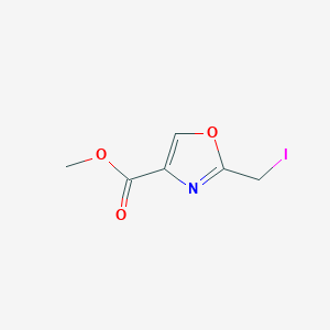Methyl2-iodomethyl-4-oxazolecarboxylate