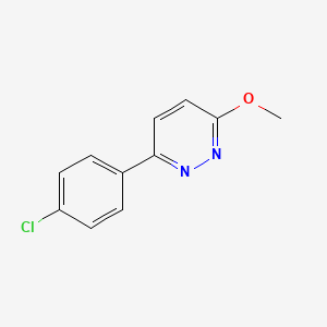 3-(4-Chlorophenyl)-6-methoxypyridazine