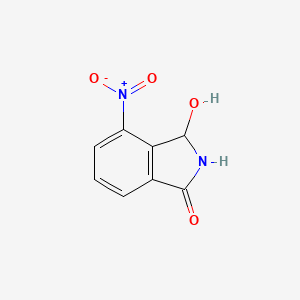 3-Hydroxy-4-nitroisoindolin-1-one