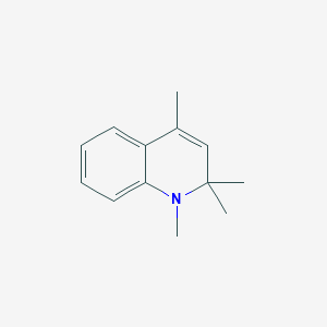 molecular formula C13H17N B1627471 1,2,2,4-tetramethylquinoline CAS No. 46255-82-7
