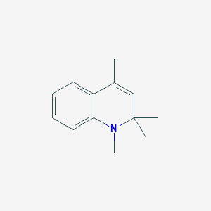 molecular formula C13H17N B1627471 1,2,2,4-Tetramethyl-1,2-dihydroquinoline CAS No. 46255-82-7