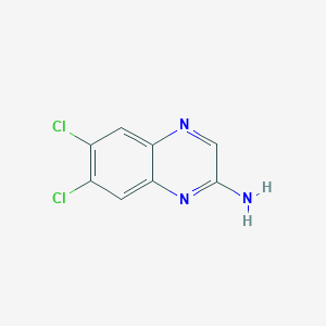 molecular formula C8H5Cl2N3 B1627472 6,7-Dichloroquinoxalin-2-amine CAS No. 76002-68-1