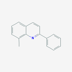 molecular formula C16H13N B1627473 8-甲基-2-苯基喹啉 CAS No. 5353-90-2