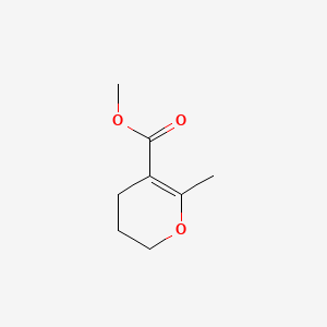 molecular formula C8H12O3 B1627476 Methyl 6-methyl-3,4-dihydro-2H-pyran-5-carboxylate CAS No. 57987-84-5