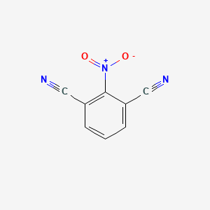 molecular formula C8H3N3O2 B1627477 2-Nitrobenzene-1,3-dicarbonitrile CAS No. 51762-72-2