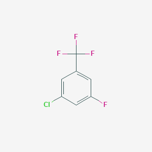 molecular formula C7H3ClF4 B1627489 1-Chloro-3-fluoro-5-(trifluoromethyl)benzene CAS No. 1005764-23-7