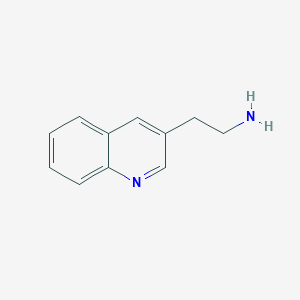 molecular formula C11H12N2 B1627493 2-(Quinolin-3-YL)ethanamine CAS No. 776333-52-9