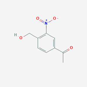 1-(4-(Hydroxymethyl)-3-nitrophenyl)ethanone