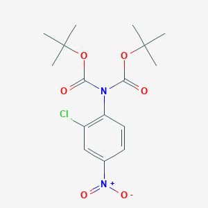 molecular formula C16H21ClN2O6 B1627498 N,N-Diboc-2-chloro-4-nitroaniline CAS No. 252019-65-1