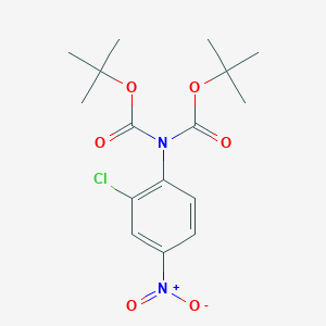 N,N-Diboc-2-chloro-4-nitroaniline