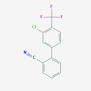 3'-Chloro-4'-trifluoromethyl-biphenyl-2-carbonitrile