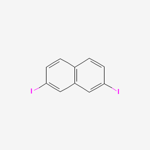 molecular formula C10H6I2 B1627511 2,7-Diiodonaphthalene CAS No. 58556-77-7