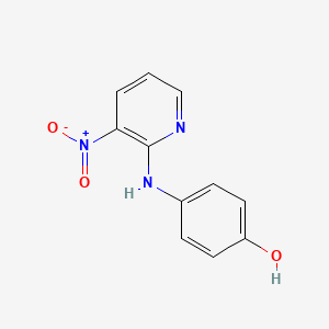 4-[(3-Nitropyridin-2-YL)amino]phenol