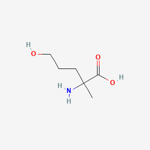 molecular formula C6H13NO3 B1627533 5-Hydroxy-2-methylnorvaline CAS No. 66856-17-5