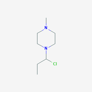 molecular formula C8H17ClN2 B1627536 1-Chloropropyl-4-methylpiperazine CAS No. 916791-76-9
