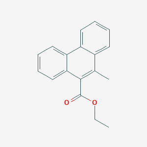molecular formula C18H16O2 B1627563 Ethyl 10-methylphenanthrene-9-carboxylate CAS No. 232611-22-2