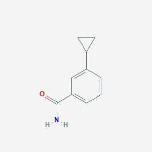 molecular formula C10H11NO B1627571 3-Cyclopropylbenzamide CAS No. 408359-50-2