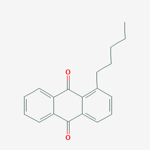 1-Pentylanthracene-9,10-dione