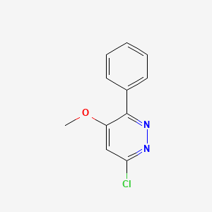 6-Chloro-4-methoxy-3-phenylpyridazine