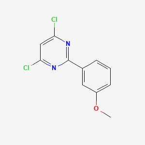 4,6-Dichloro-2-(3-methoxyphenyl)pyrimidine